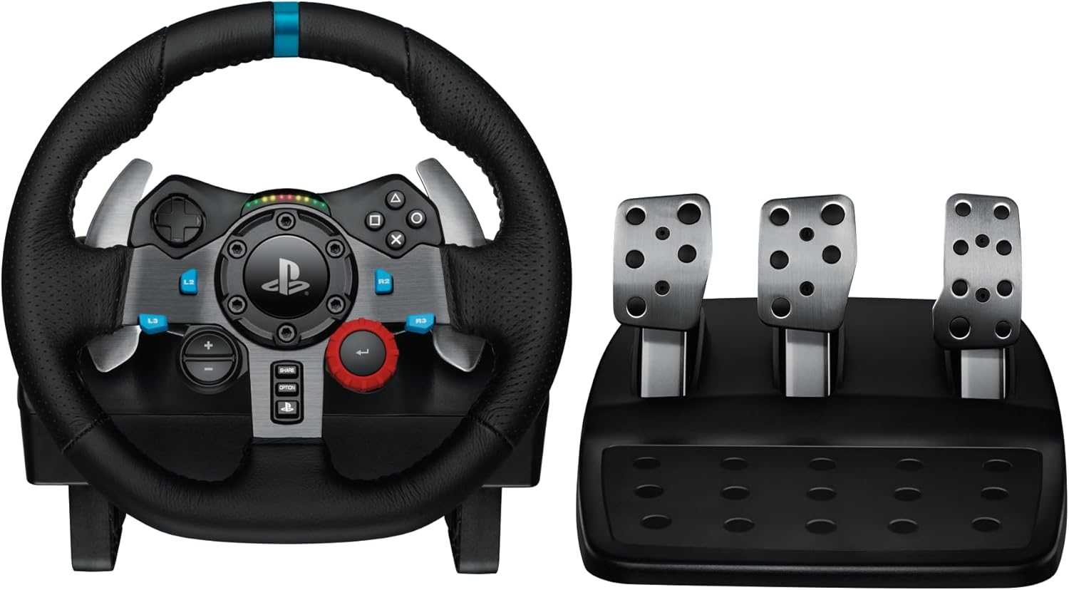 Volante e Pedais Logitech G29 Driving Force | com Force Feedback, para PS5, PS4, PS3 e PC