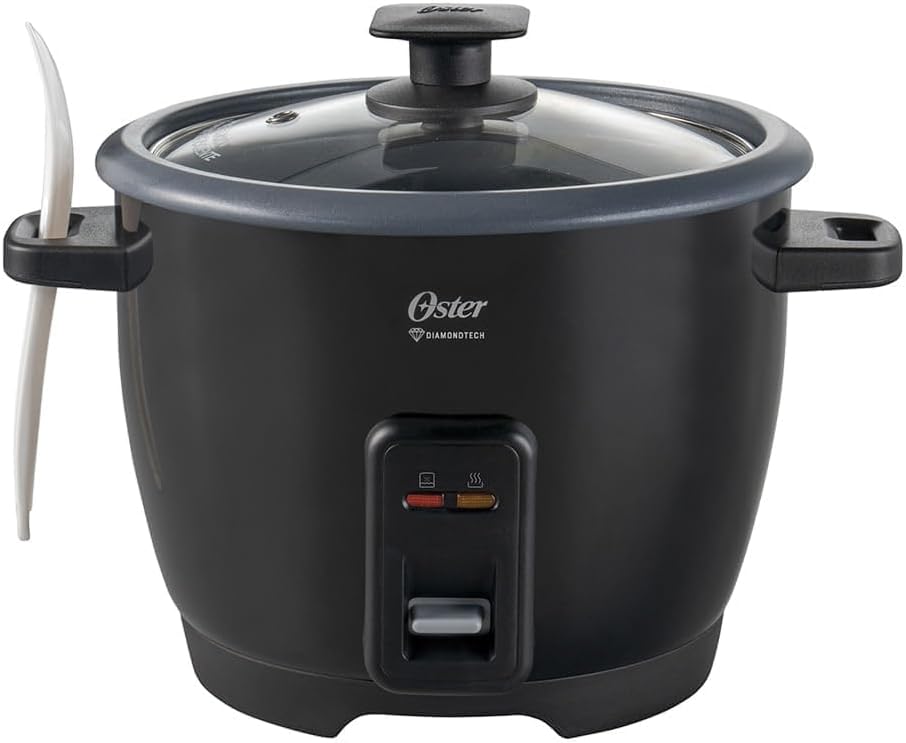 Oster Panela Elétrica de Arroz DiamondTech Oster Black 1,2L - 220V