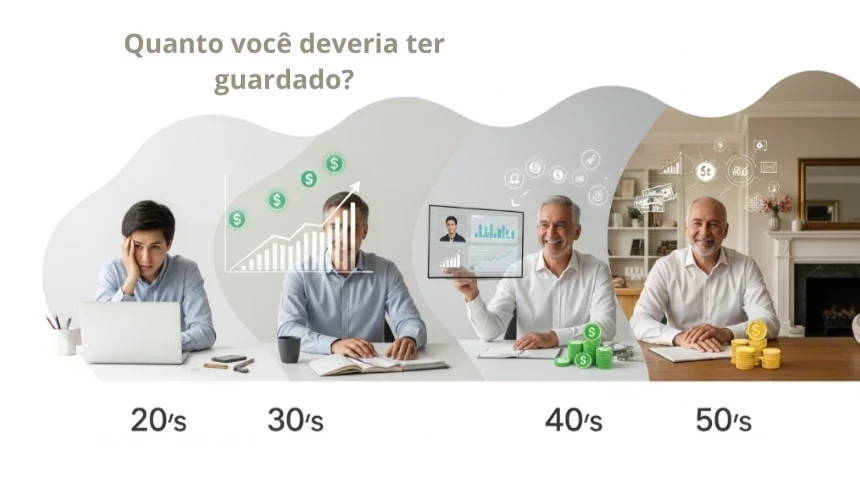Quanto Dinheiro Você Deve Ter Guardado por Idade?
