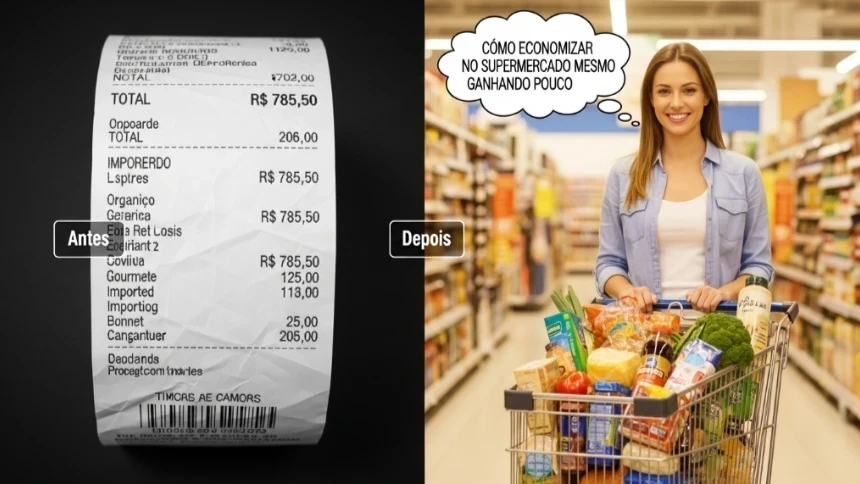 Como Economizar no Supermercado Mesmo Ganhando Pouco