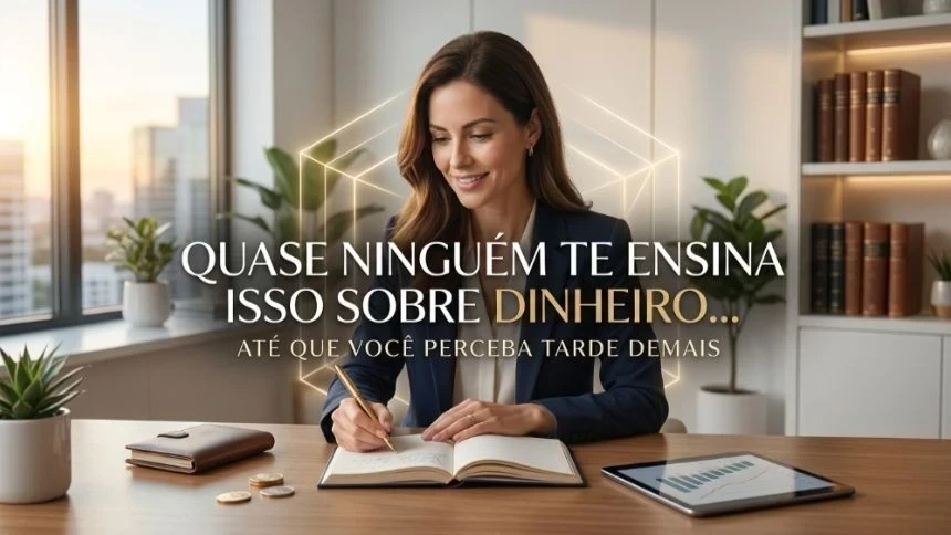 Quase ninguém te ensina isso sobre dinheiro… até você perceber tarde demais