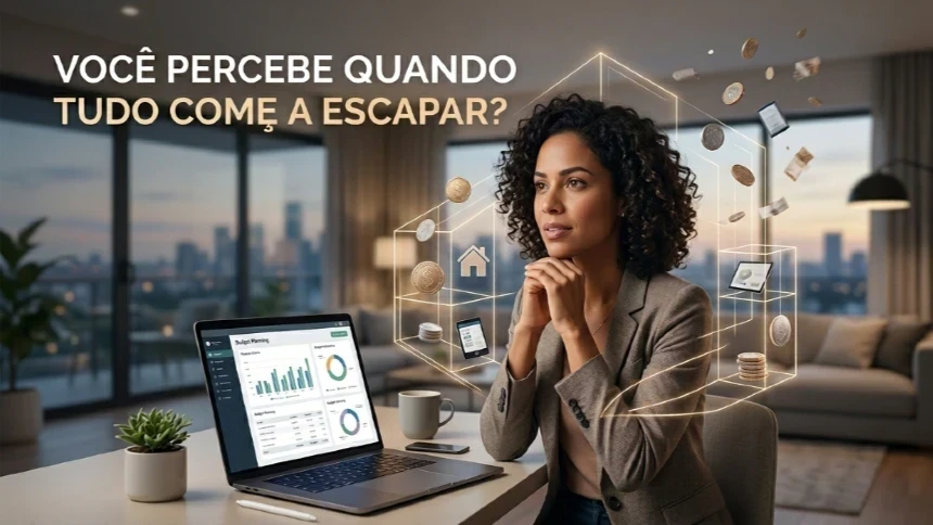 Você percebe quando tudo começa a escapar?