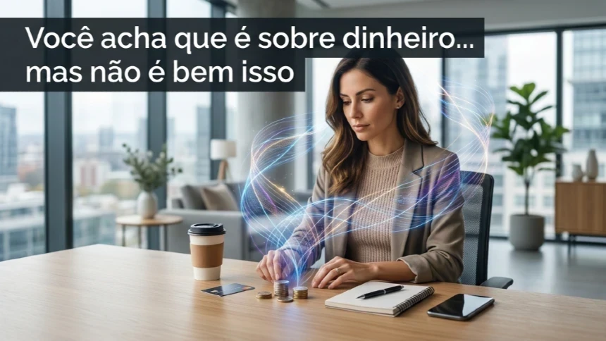 Você acha que é sobre dinheiro… mas não é bem isso