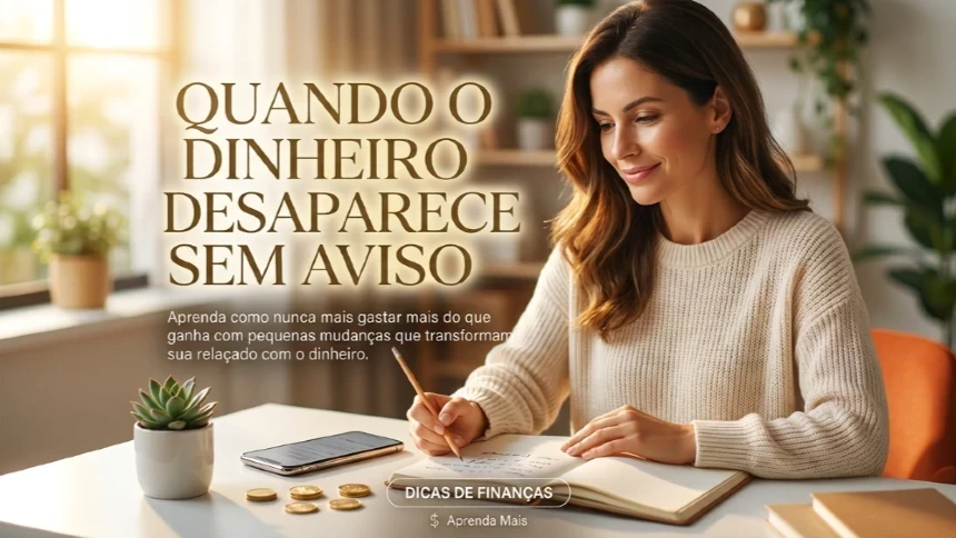 Quando o dinheiro some sem aviso