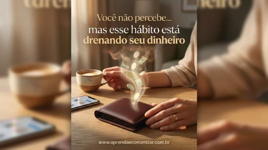 Você não percebe… mas esse hábito está drenando seu dinheiro