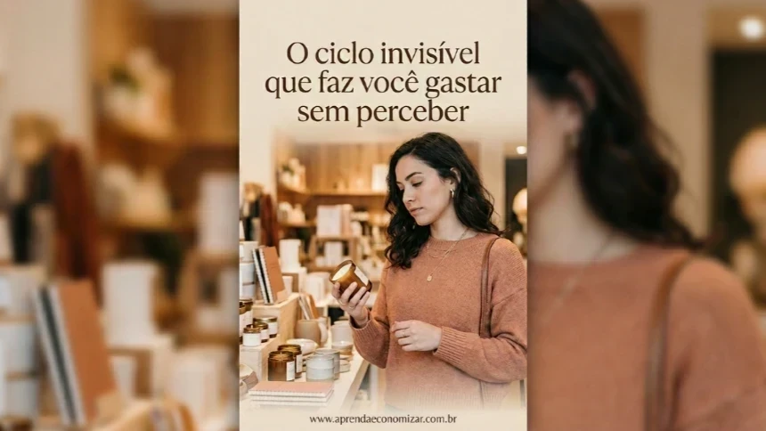 O ciclo invisível que faz você gastar sem perceber