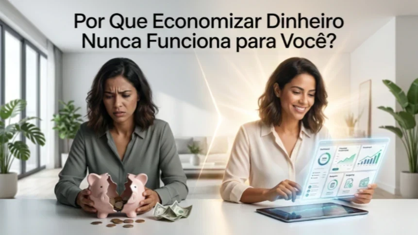 Por que economizar nunca funciona para você?